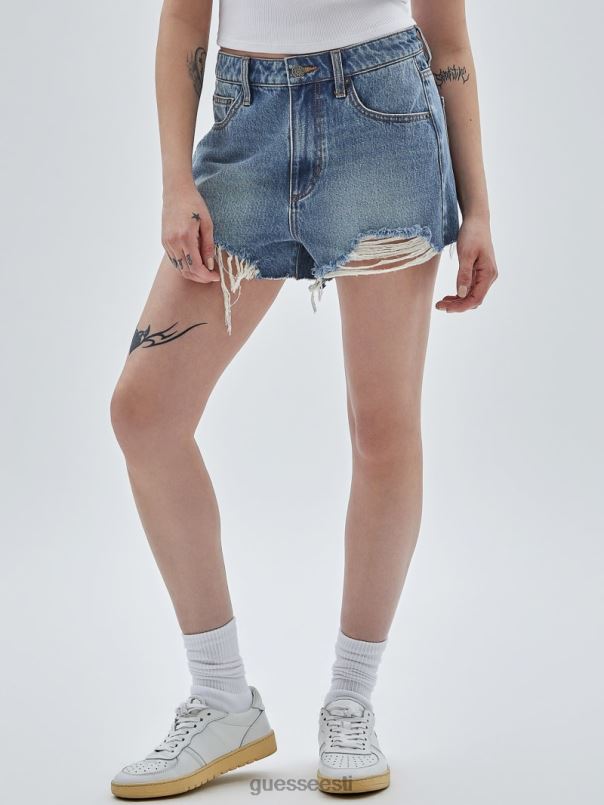 originaalkomplekt hävitatud teksapüksid go fez medium wash GUESS kehakate unisex BB4BB168