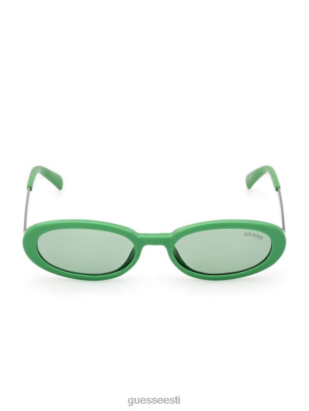 originaalsed ovaalsed päikeseprillid roheline GUESS tarvik unisex BB4BB3747