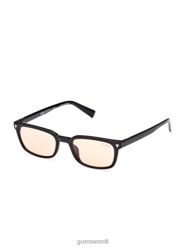 originaalsed ristkülikukujulised päikeseprillid must GUESS tarvik unisex BB4BB3740