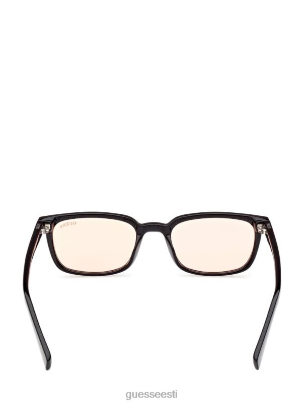 originaalsed ristkülikukujulised päikeseprillid must GUESS tarvik unisex BB4BB3740