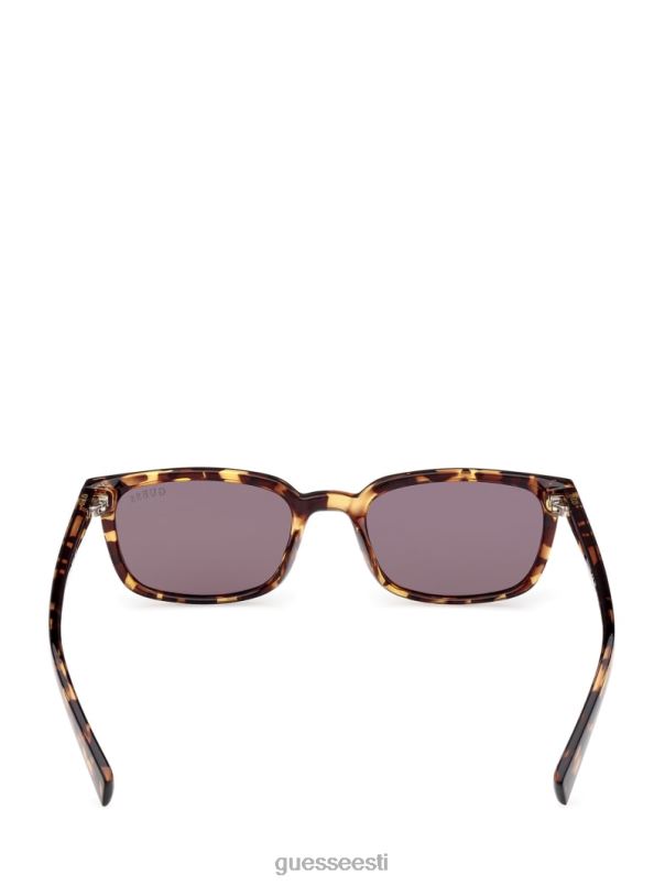 originaalsed ristkülikukujulised päikeseprillid pruun GUESS tarvik unisex BB4BB3739